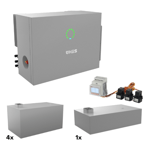 WHES 3-fase batterijpakket 20kWh - Ex installatie