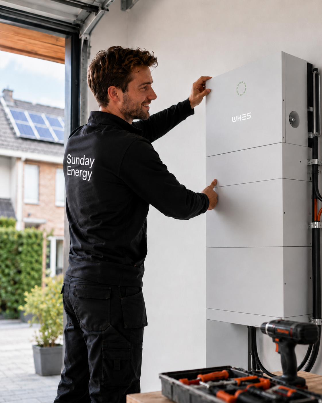 Installatiepakket voor Thuisbatterij Basis