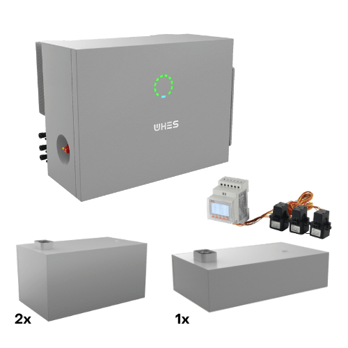 WHES 3-fase batterijpakket 10kWh - Ex installatie