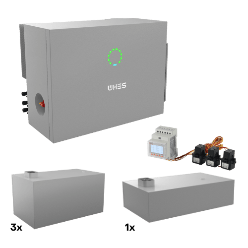 WHES 3-fase batterijpakket 15kWh - Ex installatie